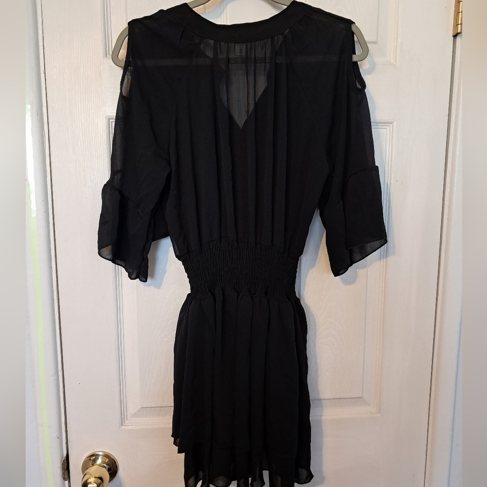 💰Chiffon cold shoulder dress - Picture 8 of 10